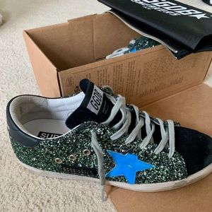Golden Goose glitter Superstar Sneakers